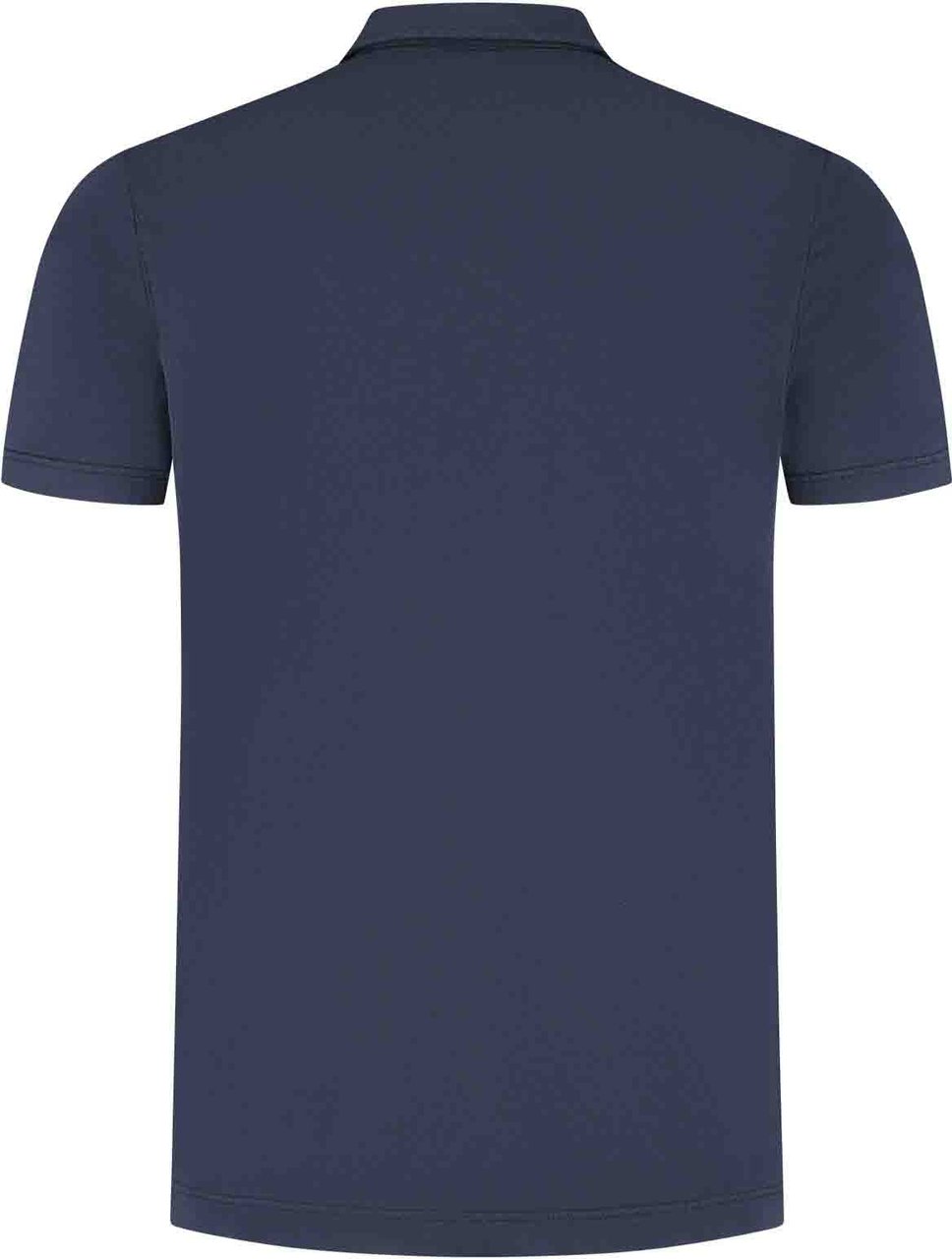 Fedeli Polo Dieci Mm. Jersey Giza Dusty Blauw