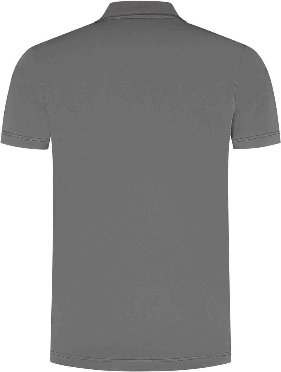 Fedeli Polo Dieci Mm. Jersey Giza Dusty Grijs