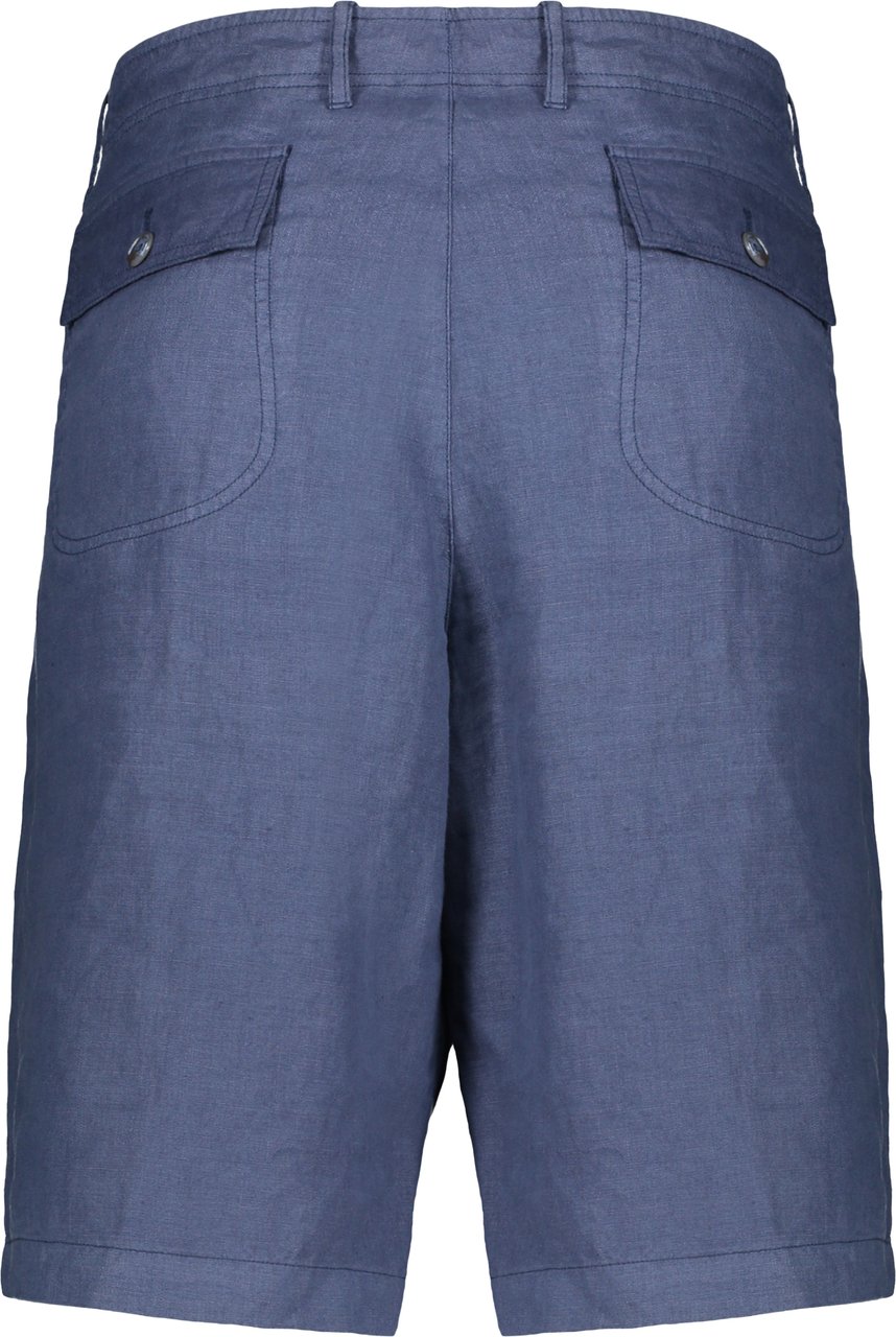 Fedeli Linen shorts Blauw