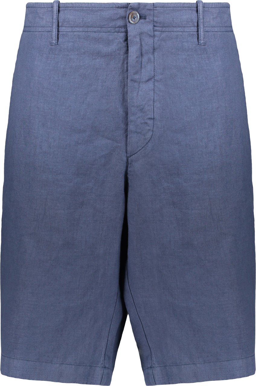 Fedeli Linen shorts Blauw