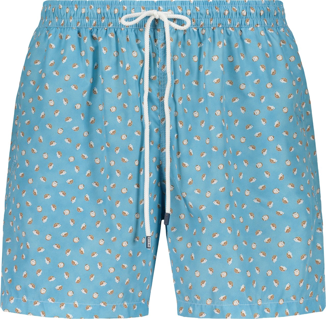 Fedeli Light Blue Summer Elegant Shorts Lichtblauw