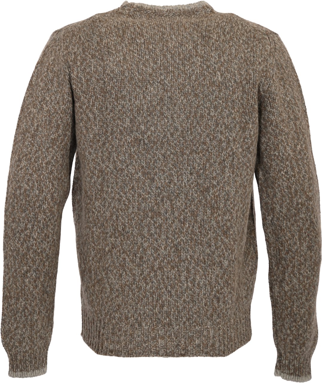 Fedeli Sweaters Stonemelange Grijs