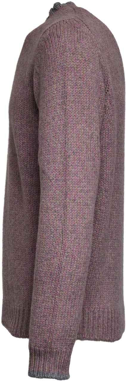 Fedeli Maglia Argentina Baby Alpaca Mouliné Roze