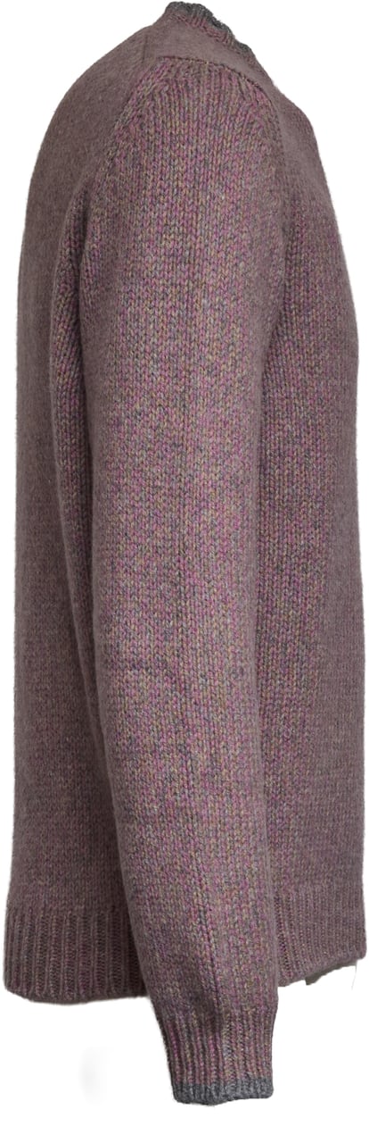 Fedeli Maglia Argentina Baby Alpaca Mouliné Roze