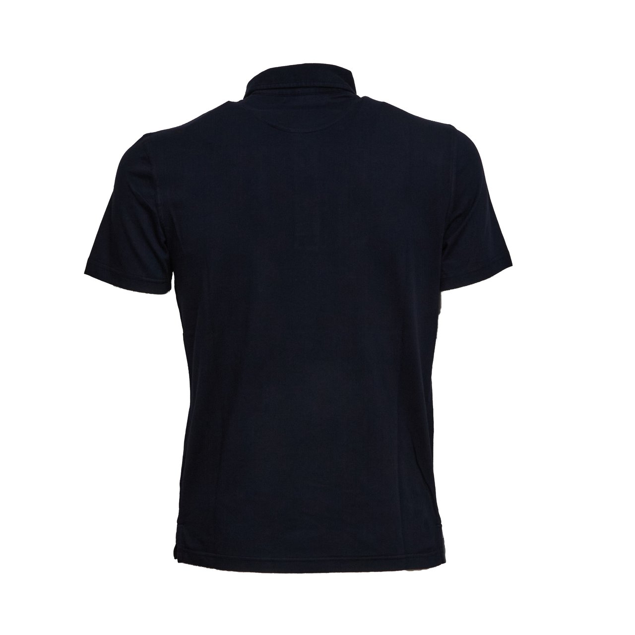 Fedeli Jersey Flex Mother-Of-Pearl Polo Shirt Zwart