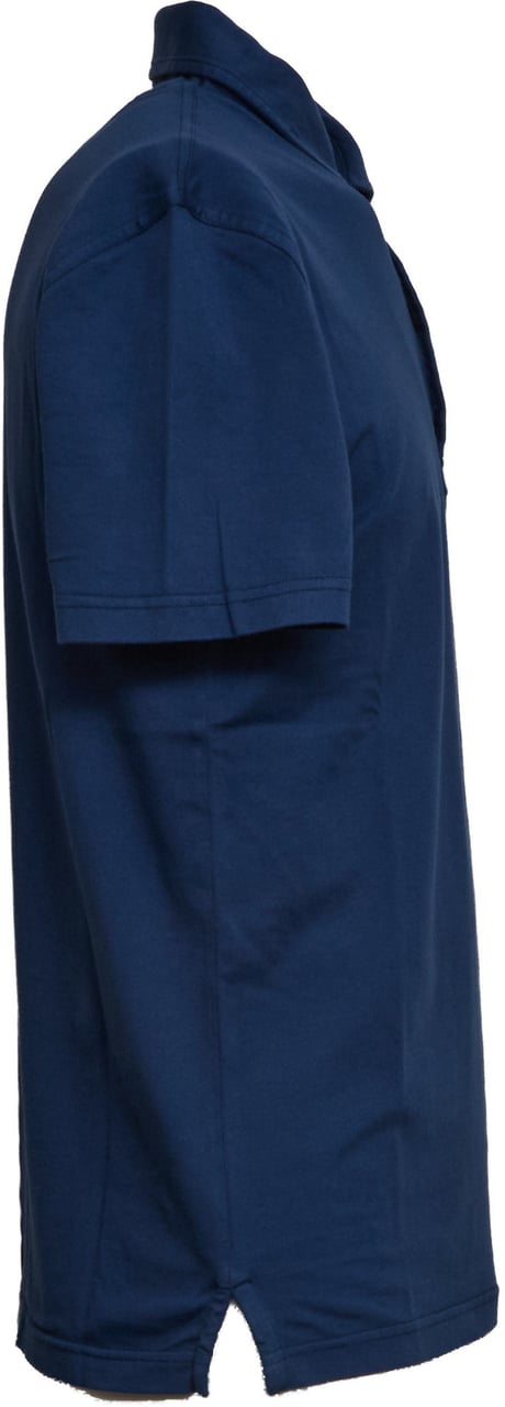 Fedeli Polo Jersey Flex Dusty M/m Blauw