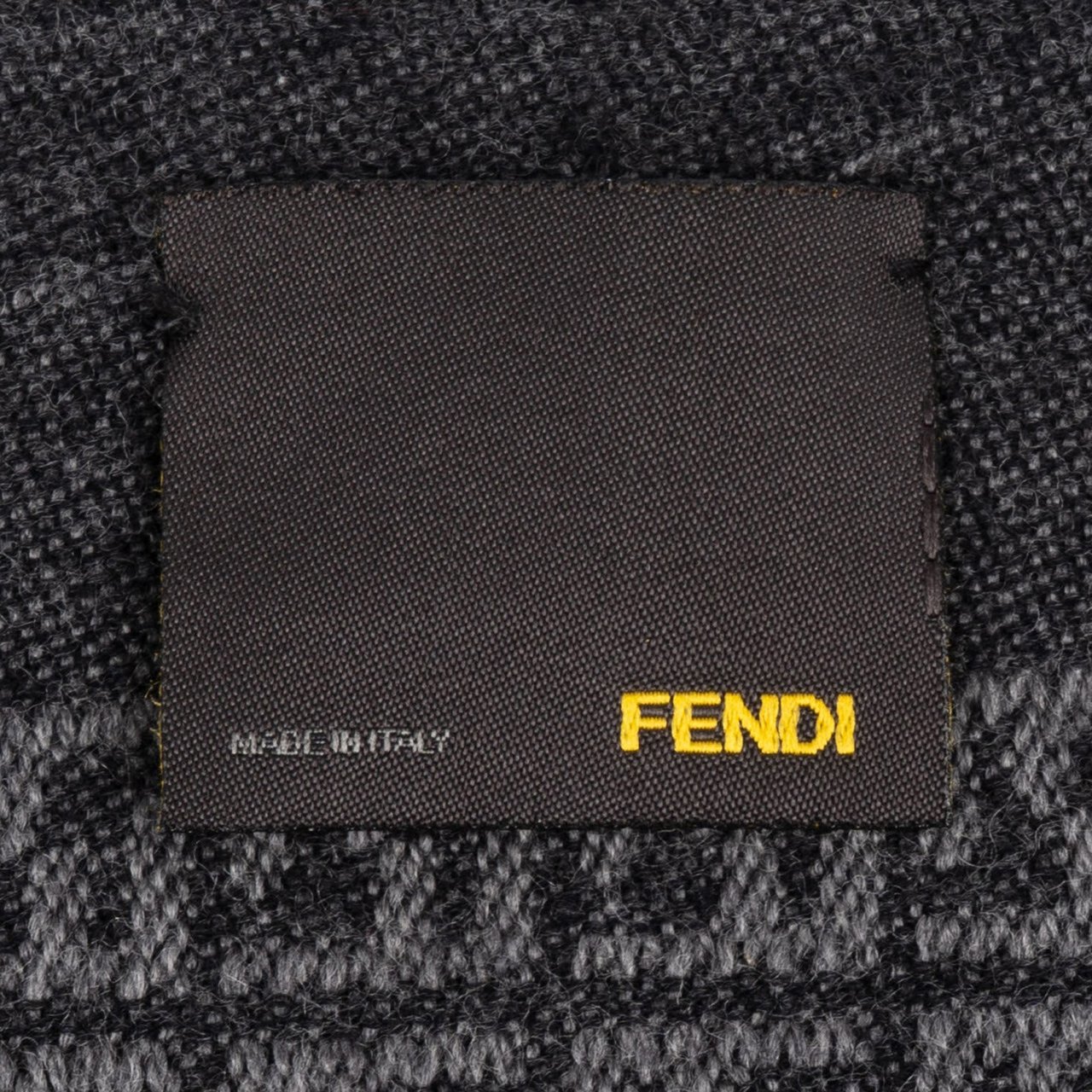 Fendi Fendi Wool Monogram FF Logo Schal Scarf Divers