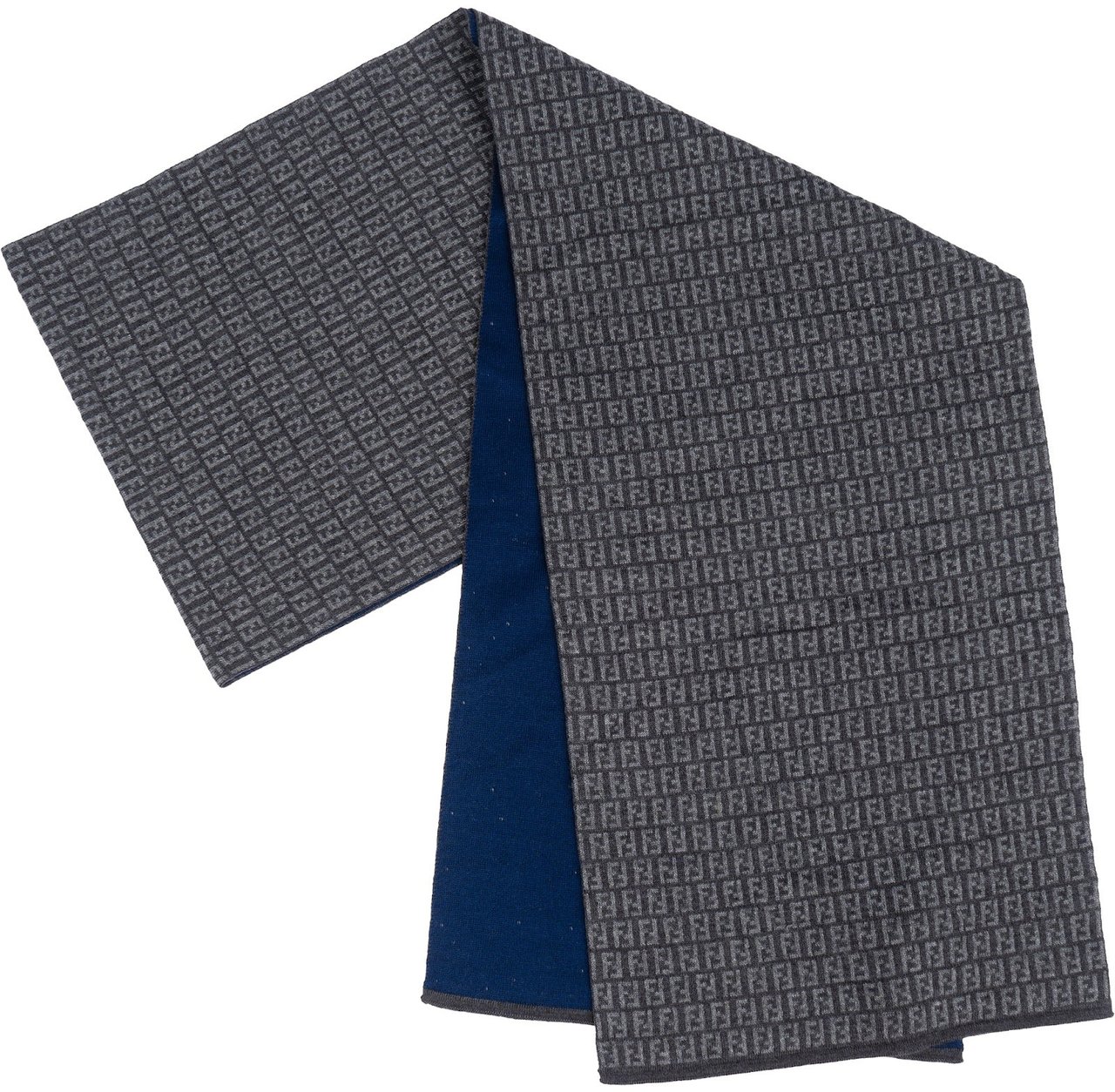 Fendi Fendi Reversible Mini FF Zucca Monogram Schal Scarf Divers