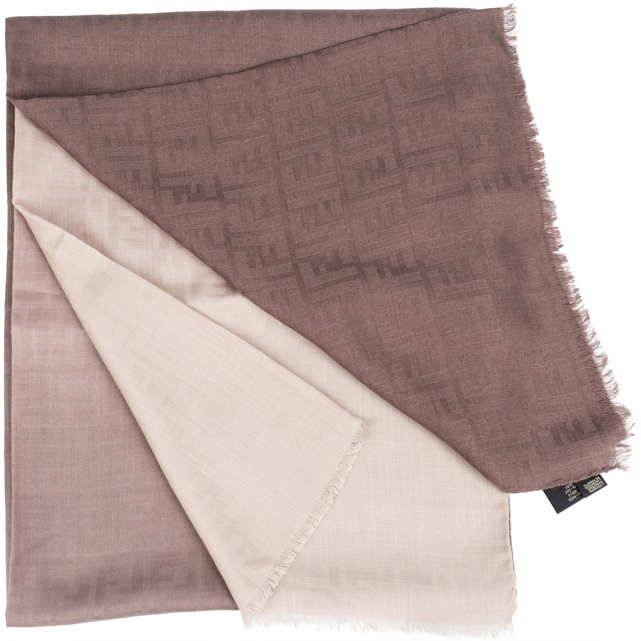 Fendi Fendi Silk Monogram FF Logo Schal Scarf Divers