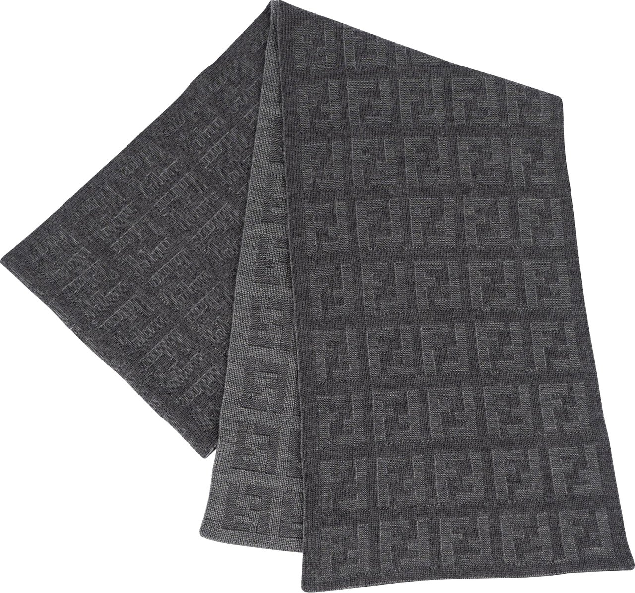 Fendi Fendi Wool Monogram FF Logo Schal Scarf Divers