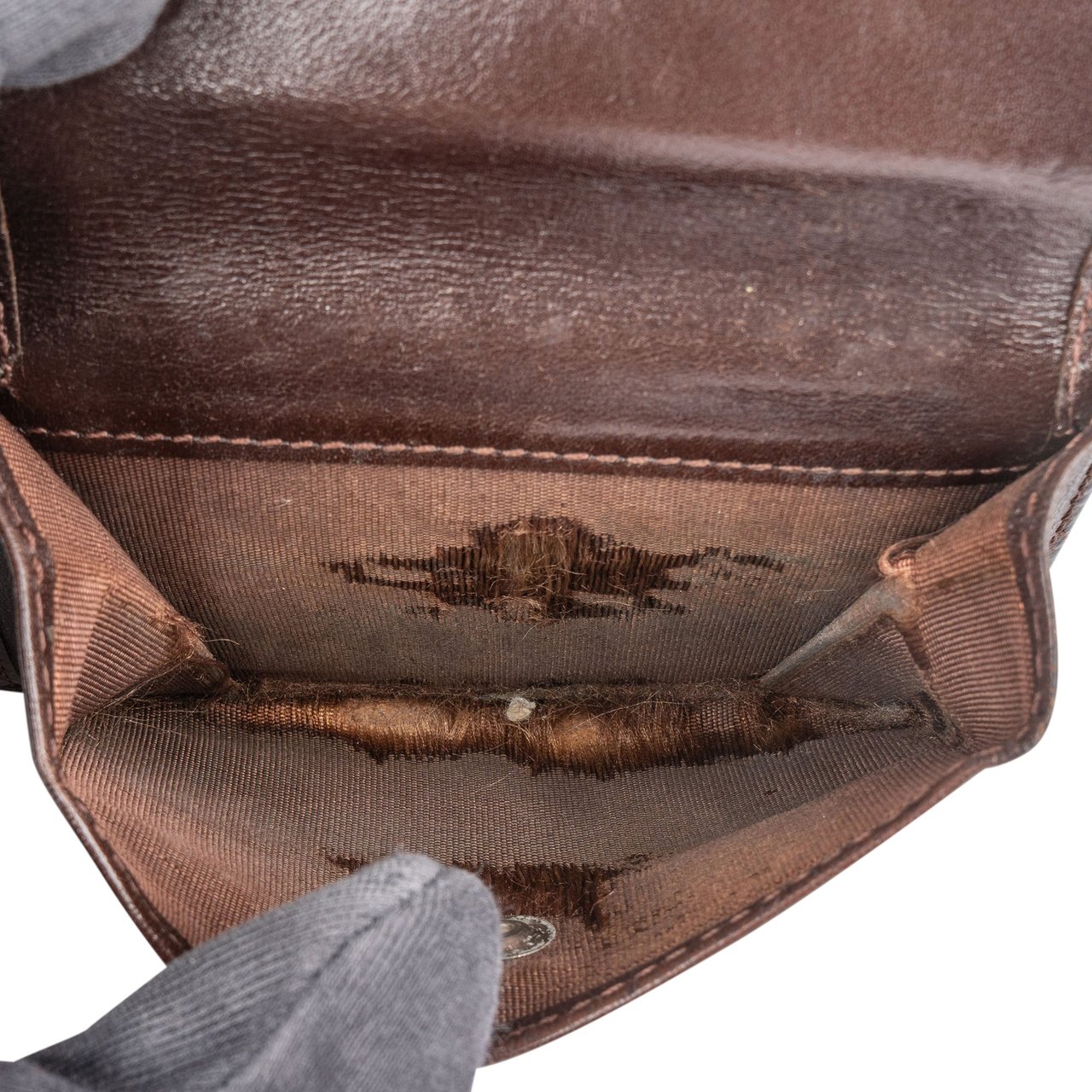 Fendi Fendi FF Monogram Zucca Bifold Wallet Bruin