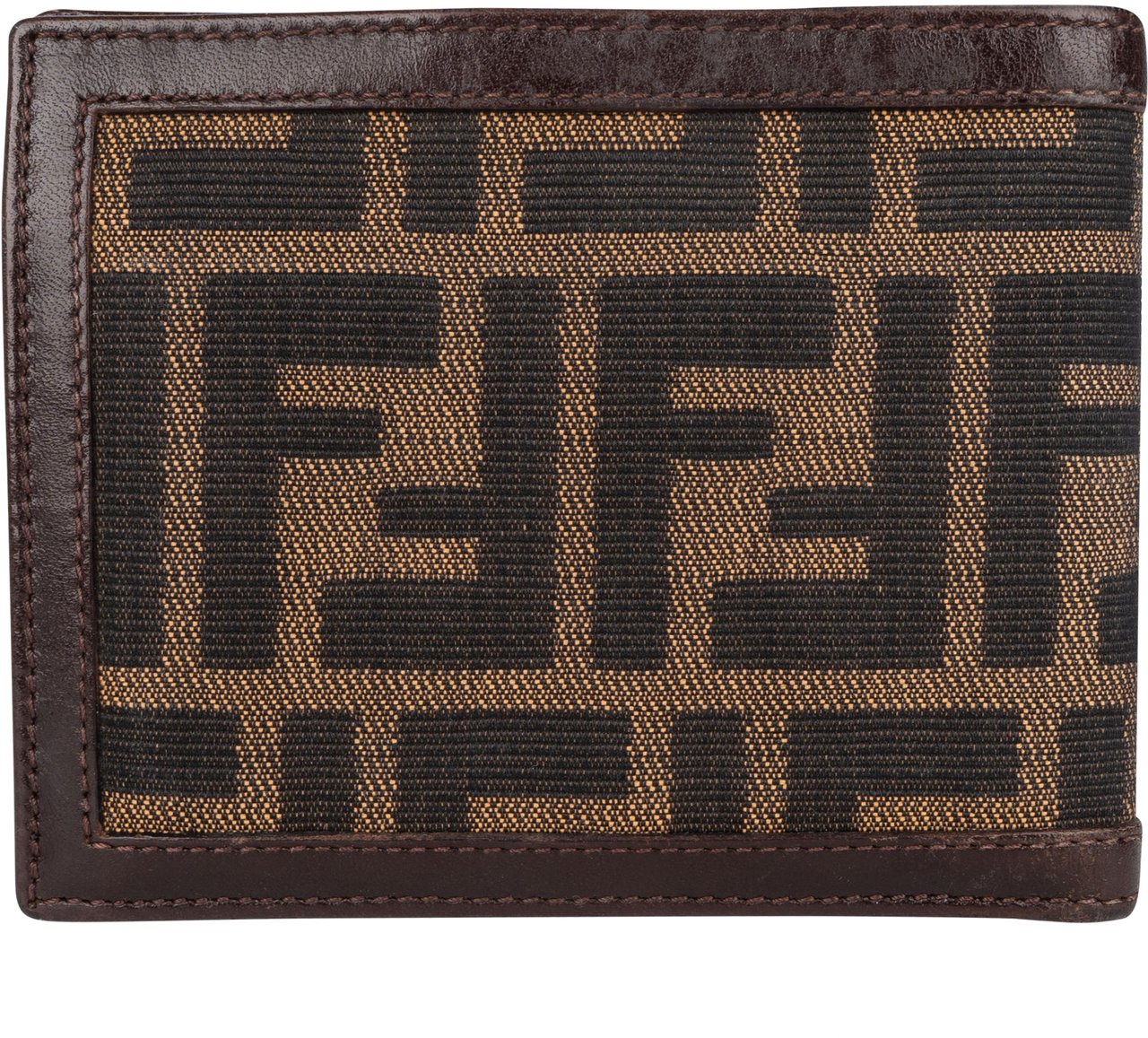 Fendi Fendi FF Monogram Zucca Bifold Wallet Bruin