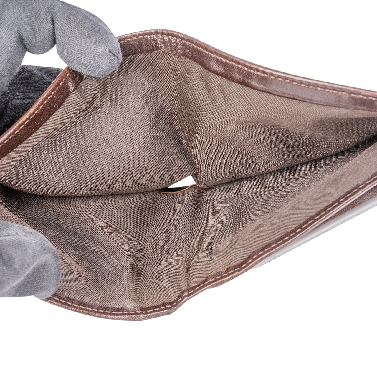 Fendi Fendi FF Monogram Zucca Bifold Wallet Bruin