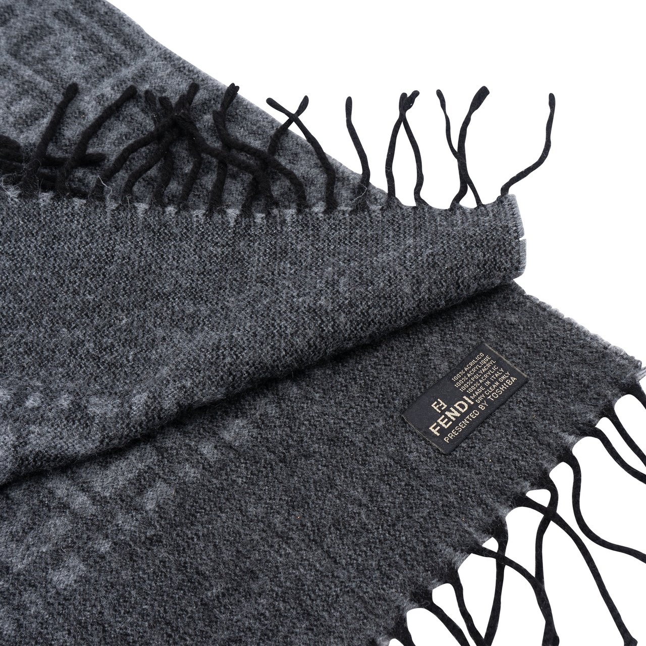 Fendi Fendi FF Monogram Acryl Scarf Schal Divers