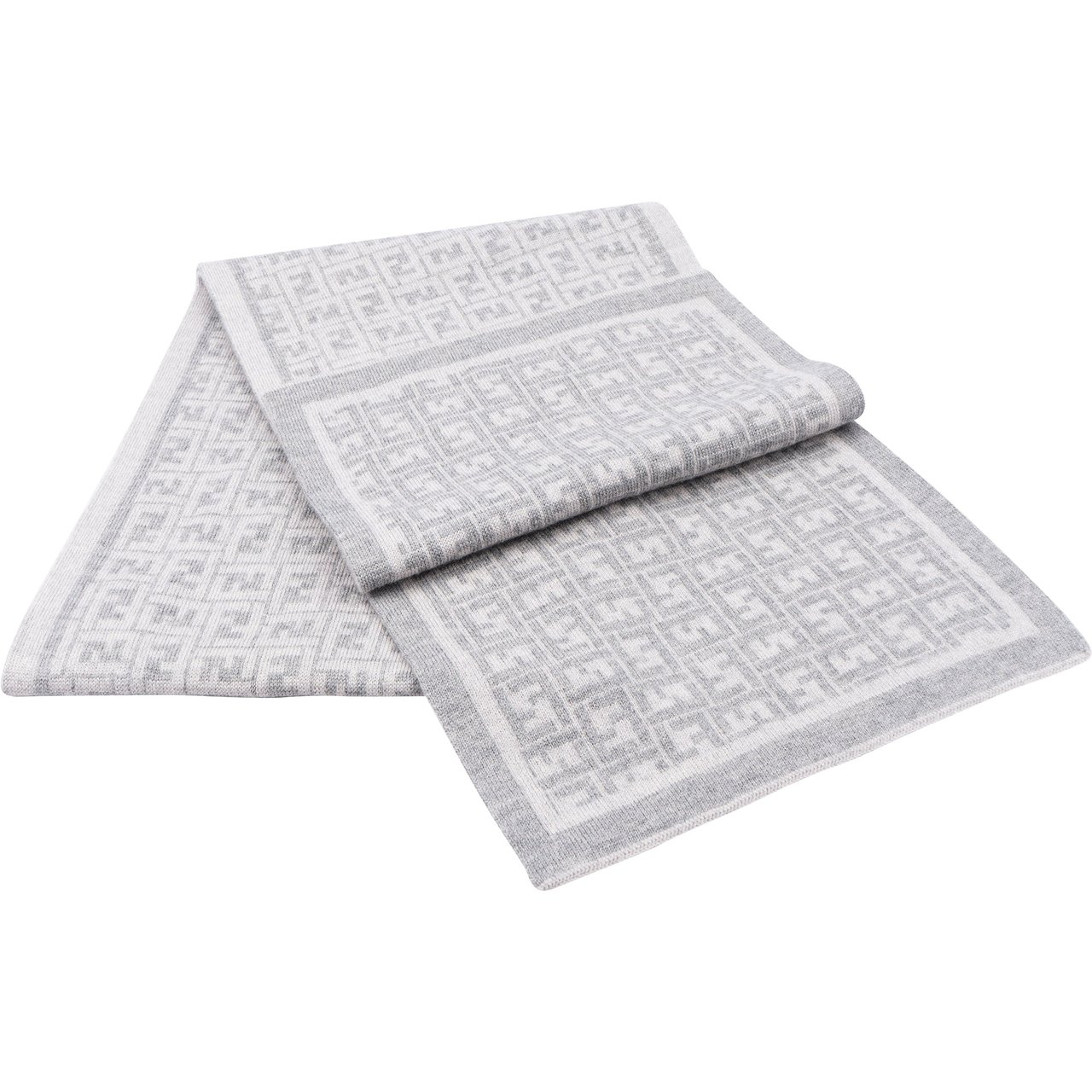 Fendi Fendi FF Monogram Wool Scarf Schal Divers
