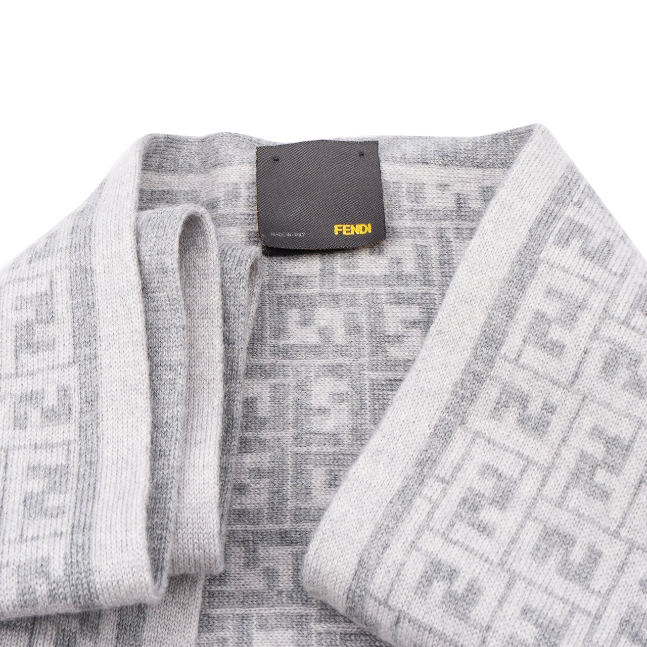 Fendi Fendi FF Monogram Wool Scarf Schal Divers