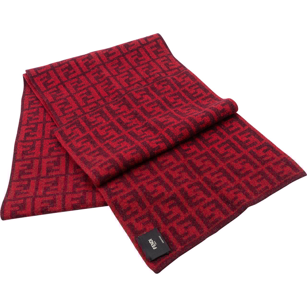 Fendi Fendi FF Monogram Wool Scarf Schal Divers