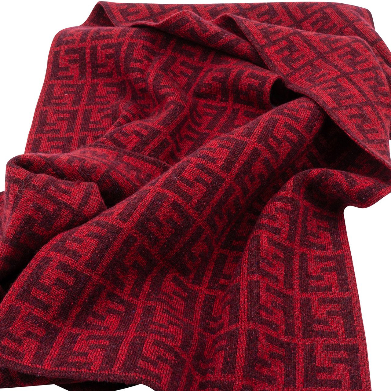 Fendi Fendi FF Monogram Wool Scarf Schal Divers