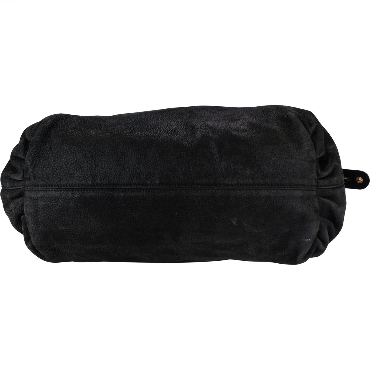 Fendi Fendi Black Nubuck Glitter Chain Handbag Divers