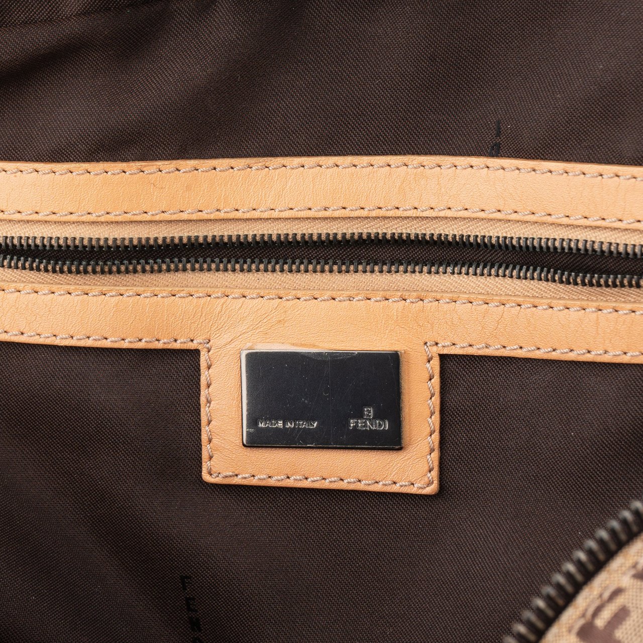 Fendi Fendi FF Monogram Zucca Handbag Divers