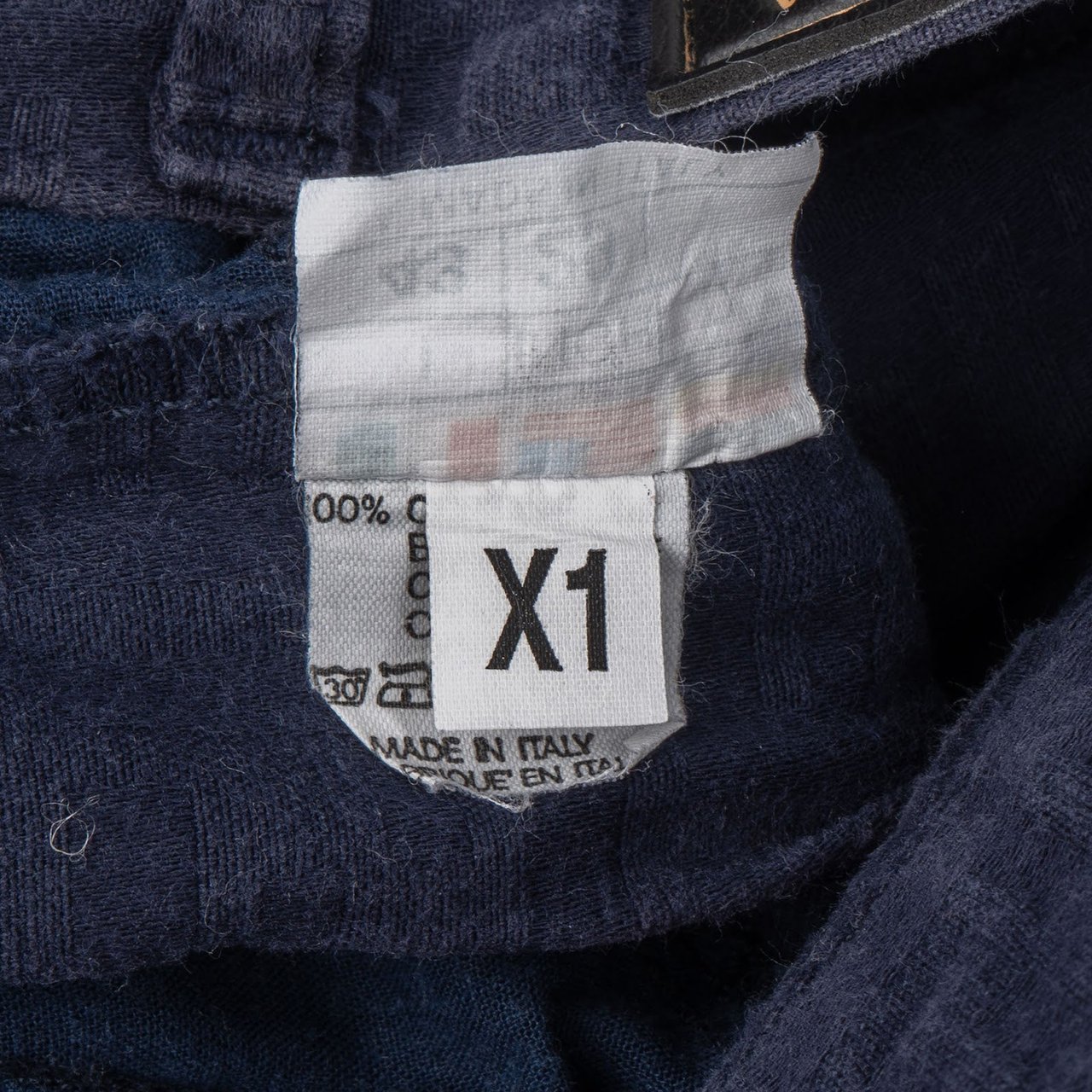 Fendi Fendi Navy Cotton Pants (IT 43) Größe Navy