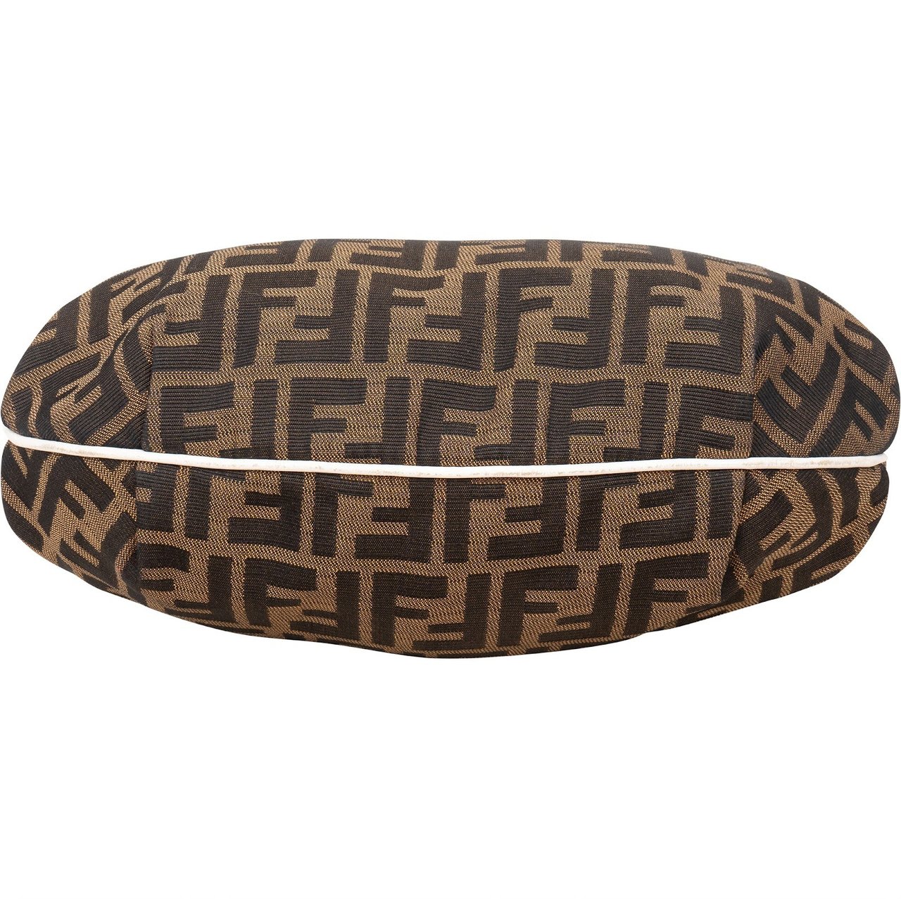 Fendi Fendi Monogram FF Zucca Hobo Shoulder Bag Bruin