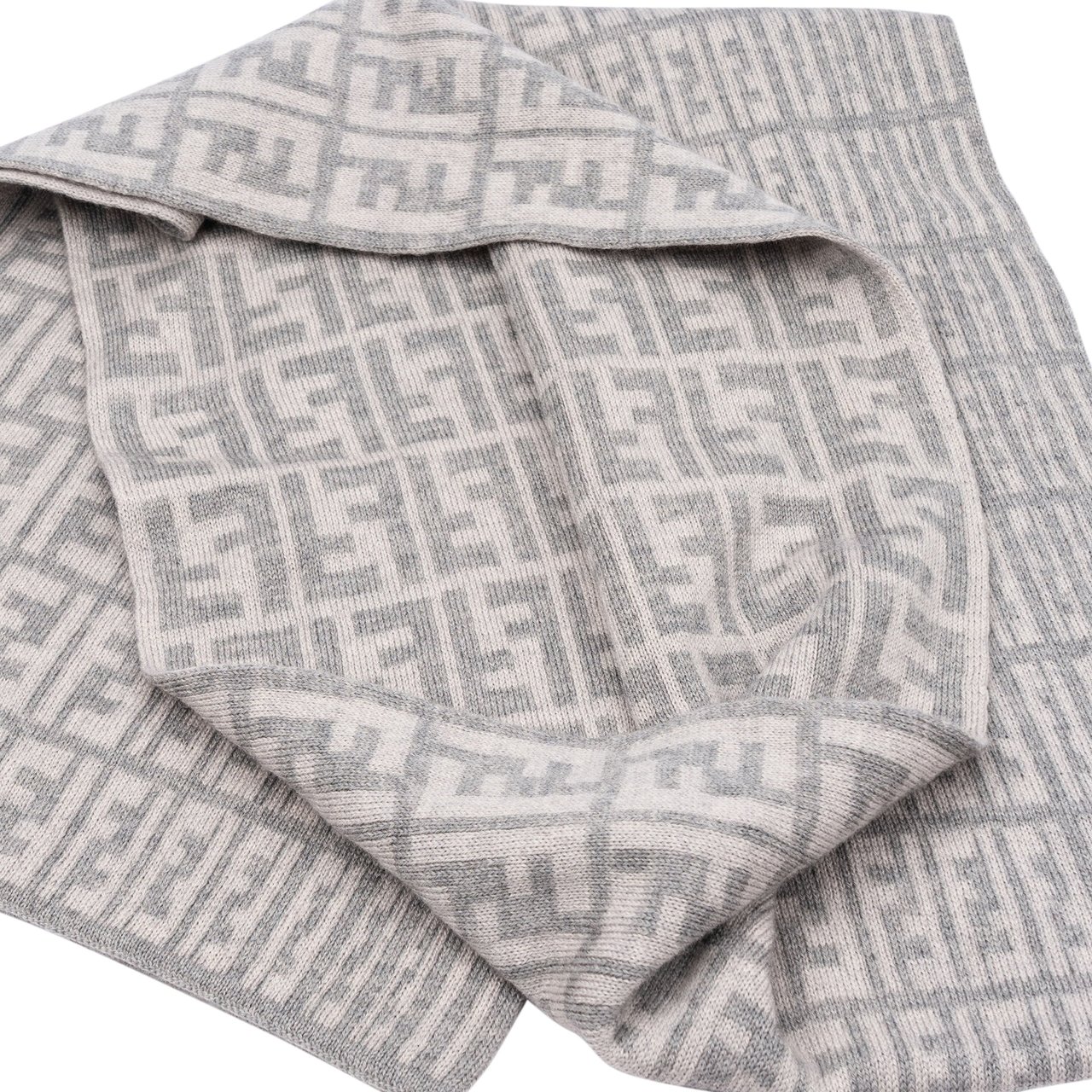 Fendi Fendi FF Monogram Wool Scarf Schal Divers