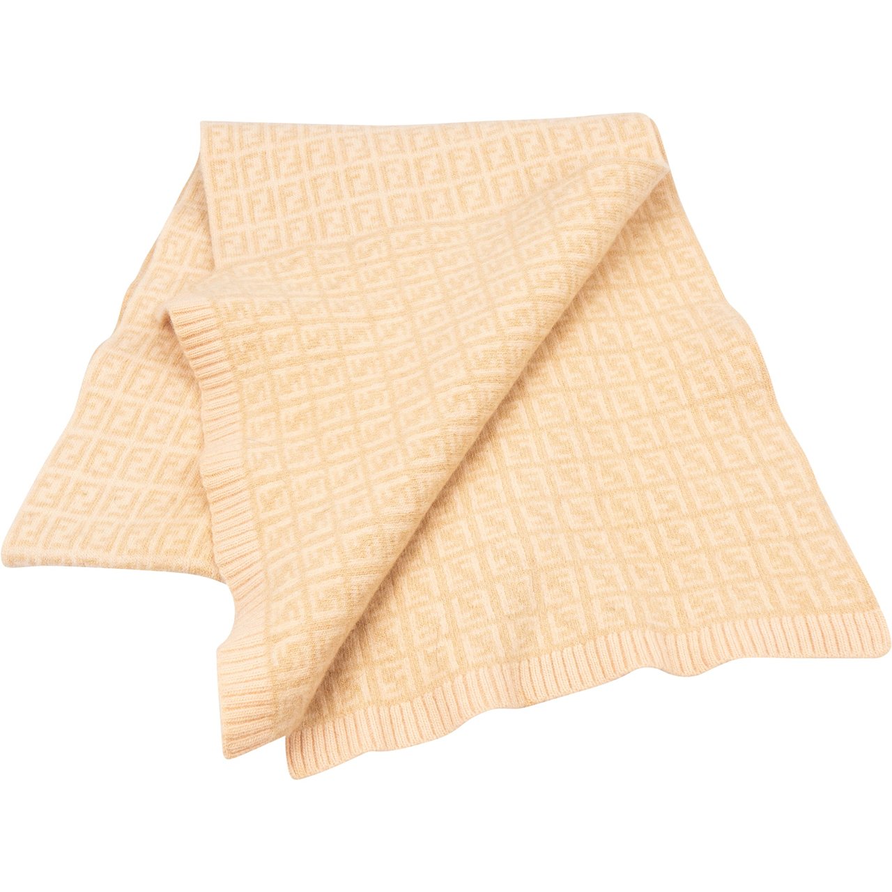 Fendi Fendi FF Monogram Wool Scarf Schal Divers
