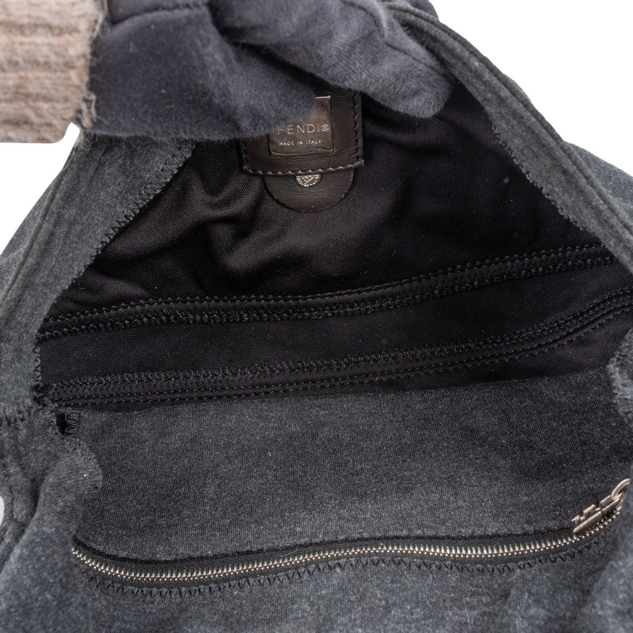 Fendi Fendi Jersey Baguette Shoulder Bag Divers