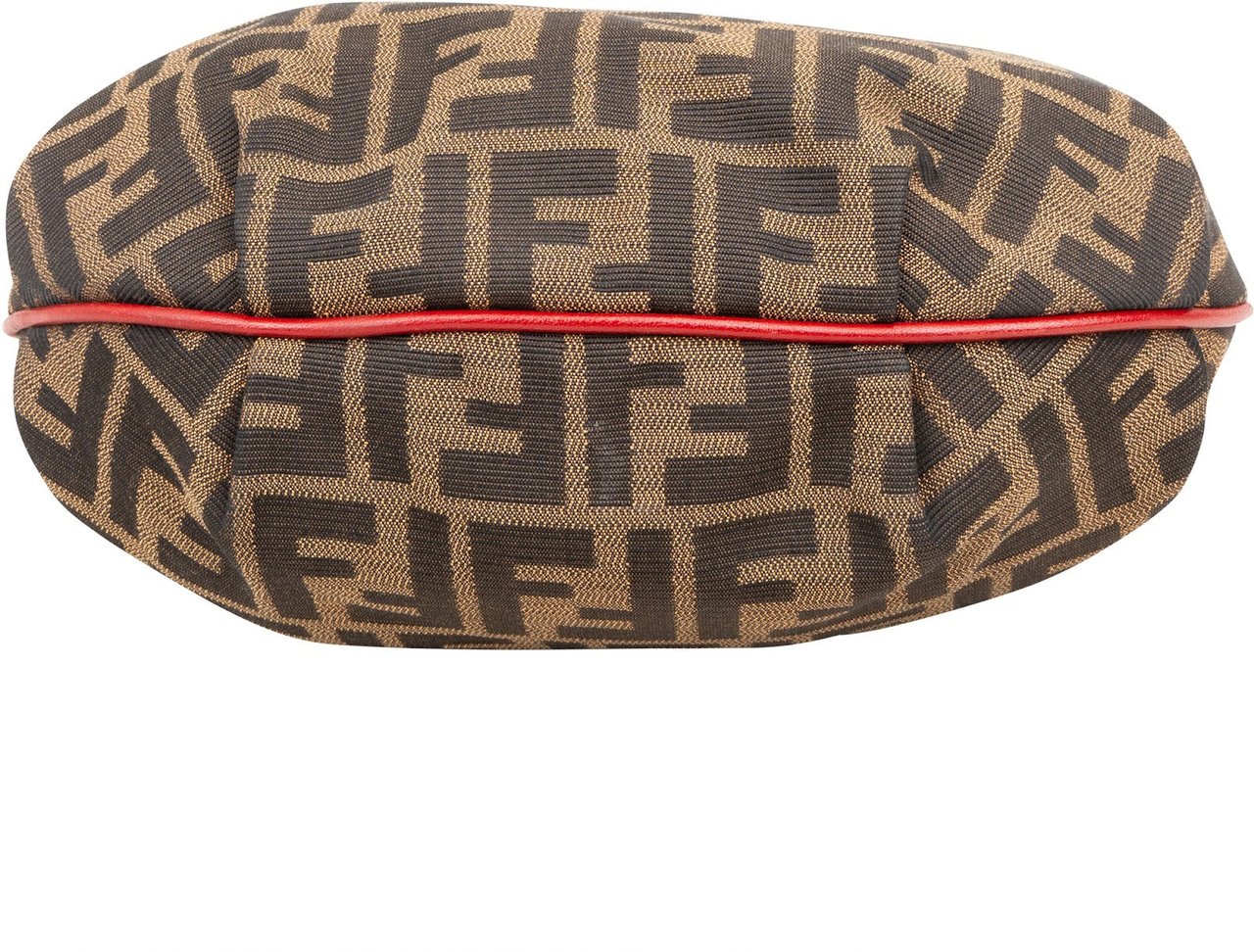Fendi Fendi Monogram FF Zucca Chef Hobo Shoulder Bag Bruin