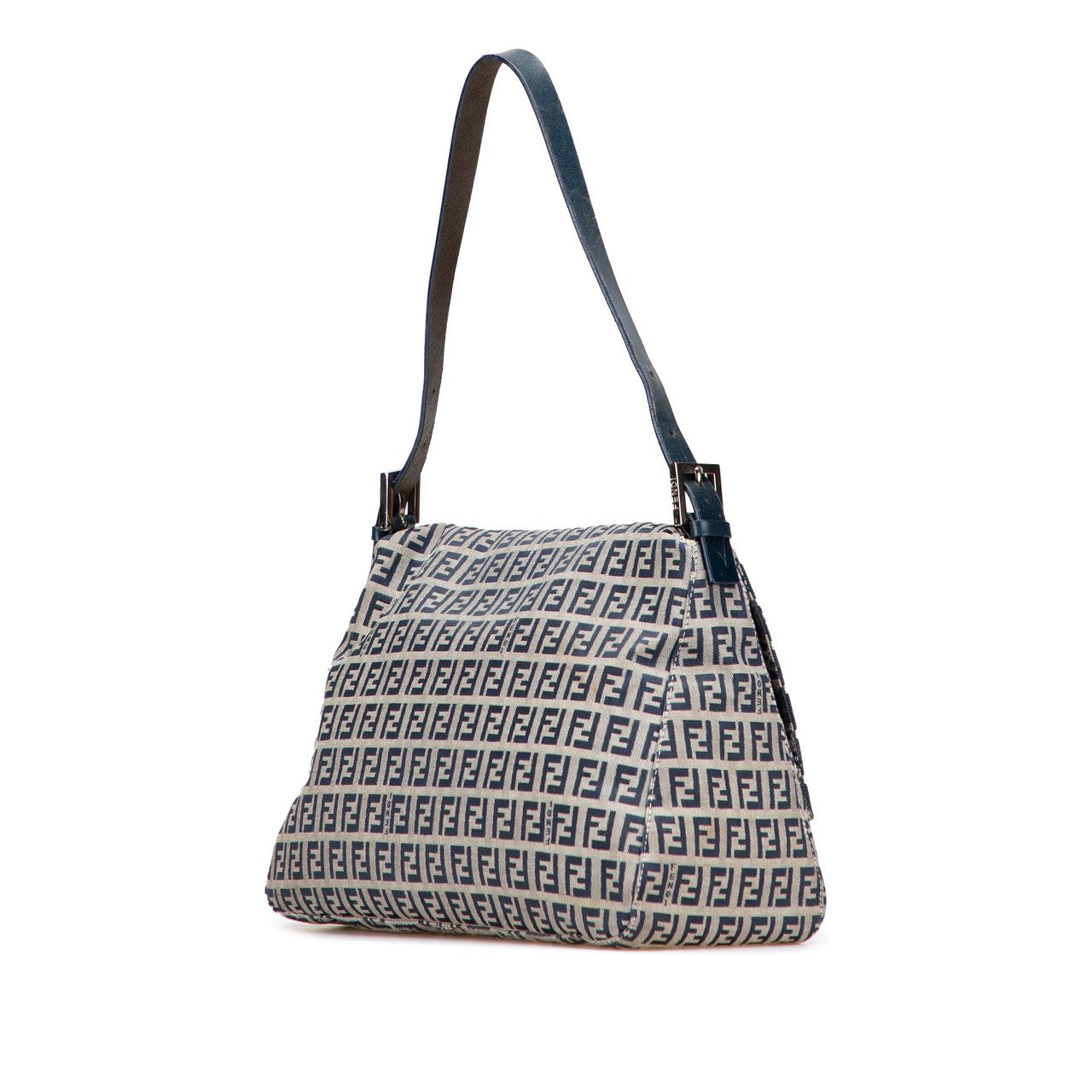 Fendi Zucchino Canvas Mamma Forever Bruin