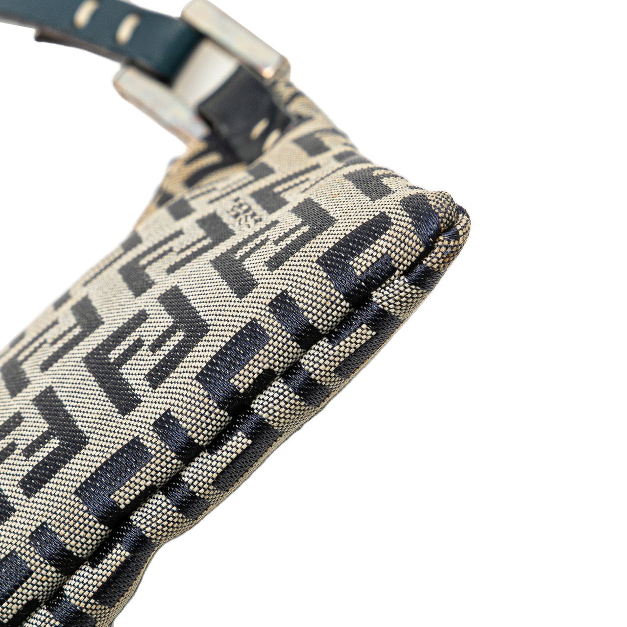 Fendi Zucchino Canvas Crossbody Grijs