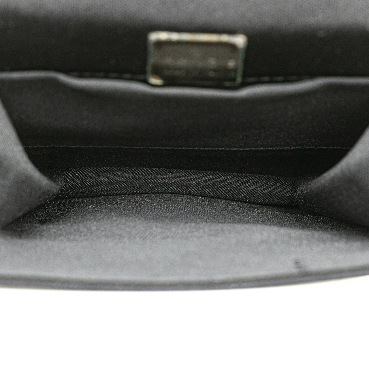 Fendi Mini Nylon FF Lock Crossbody Zwart