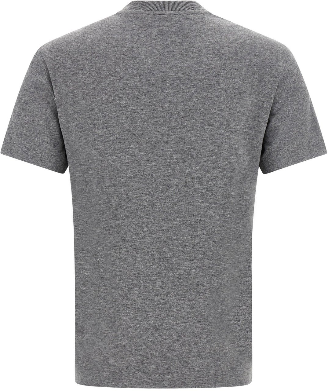 Fendi Gray Cotton T-Shirt Grijs