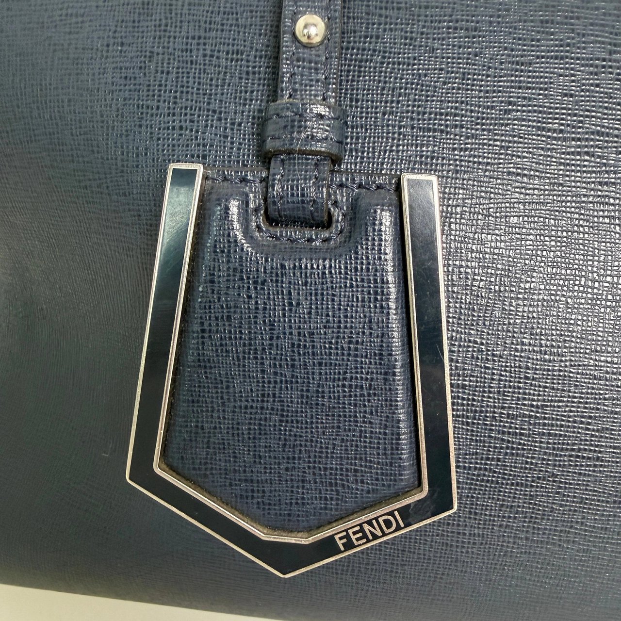 Fendi Fendi 2Jours Medium Handtasche navy / gut Blauw