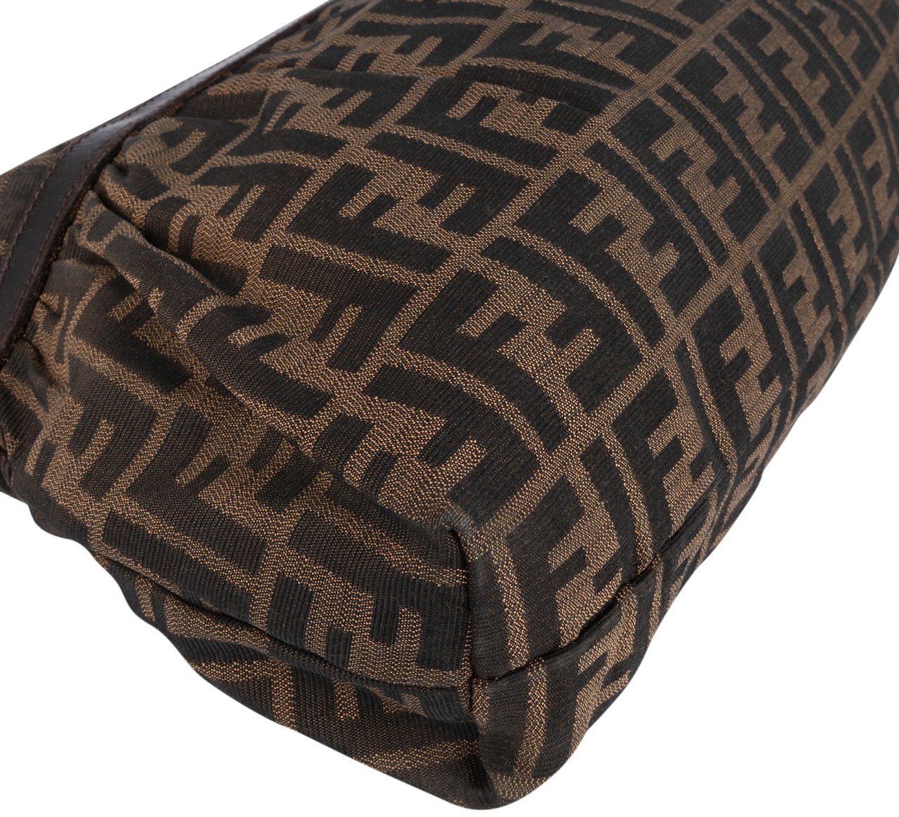 Fendi Fendi Monogram FF Chef Hobo Handbag Bruin