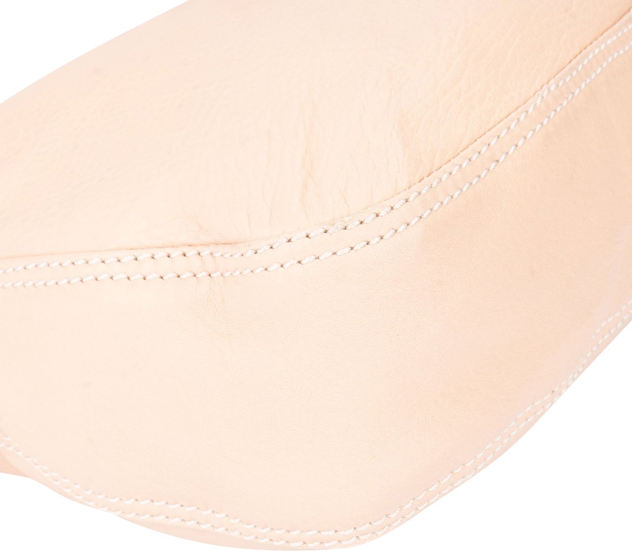 Fendi Fendi FF Rose Leather Baguette Handbag Divers