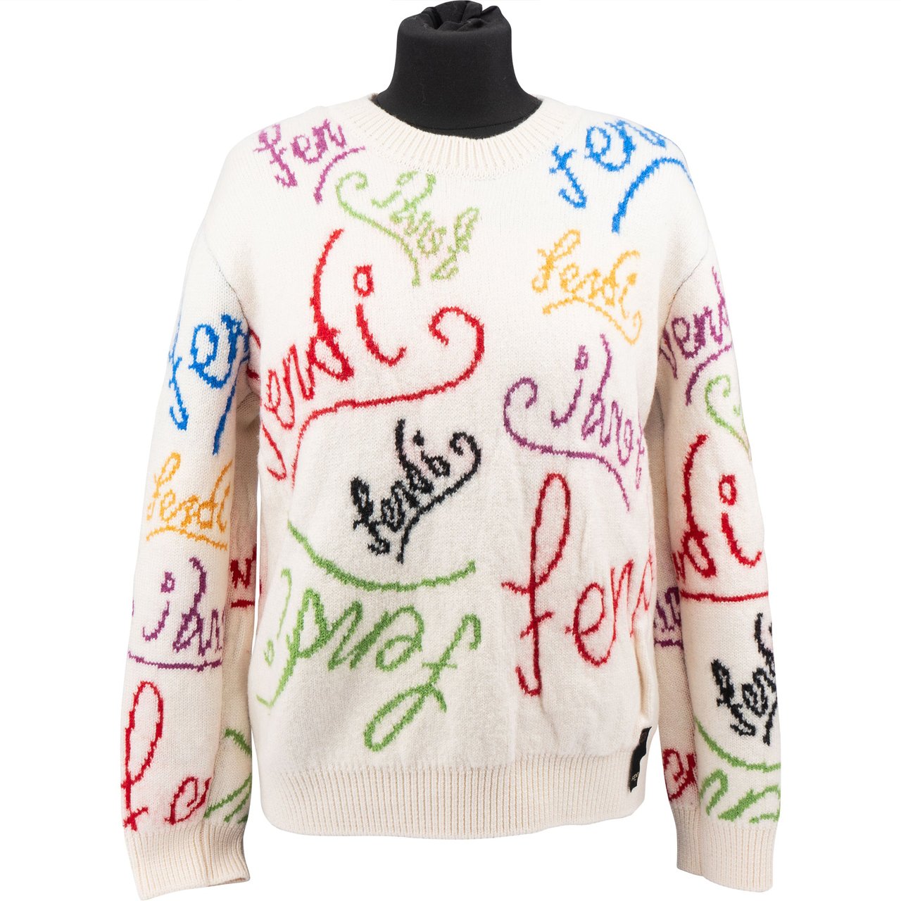 Fendi Fendi Multicolor Wool Sweater Wit