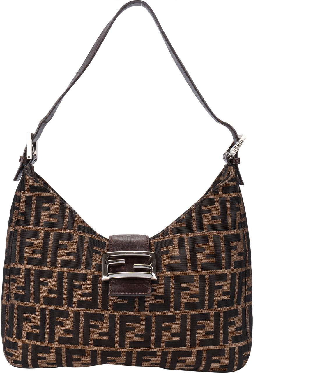 Fendi Fendi FF Monogram Baguette Shoulder Bag Divers