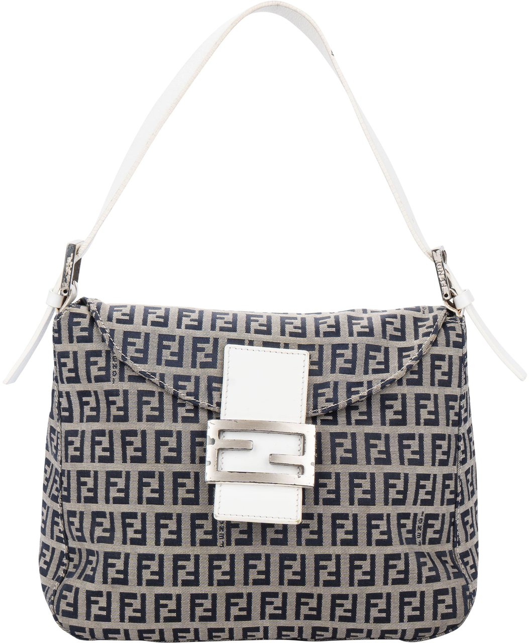 Fendi FF Mongram Baguette Handbag Divers