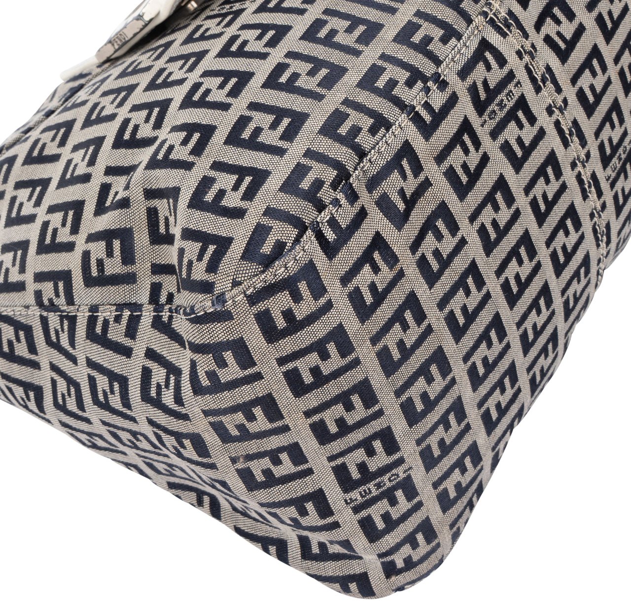 Fendi FF Mongram Baguette Handbag Divers