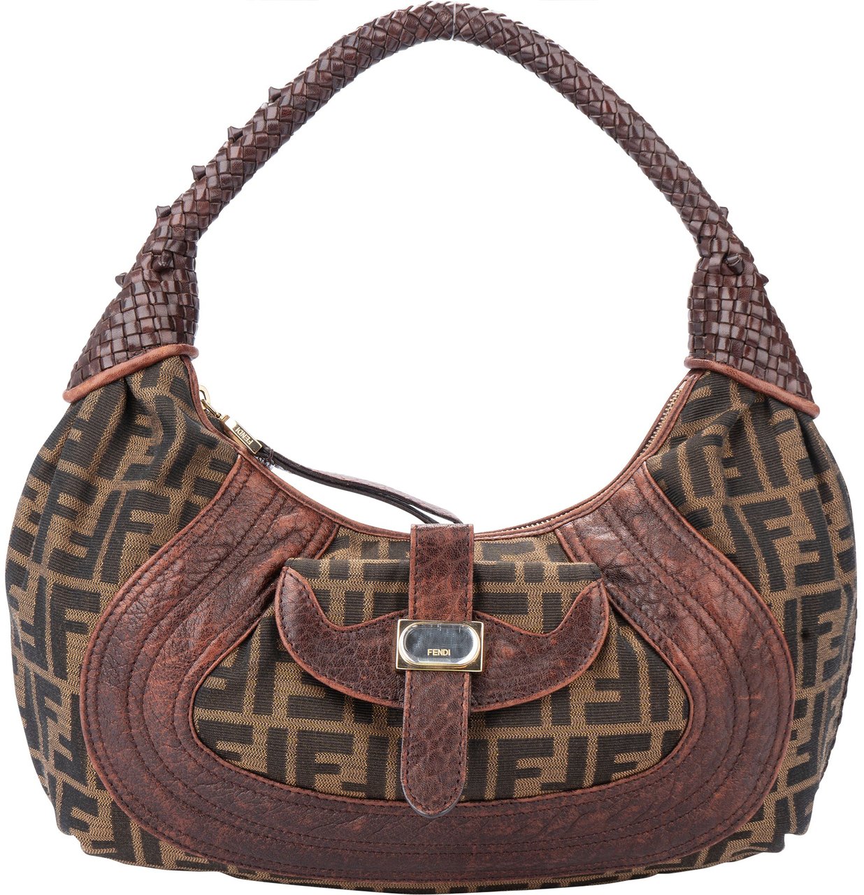 Fendi Fendi FF Monogram Spy Hobo Bag Divers