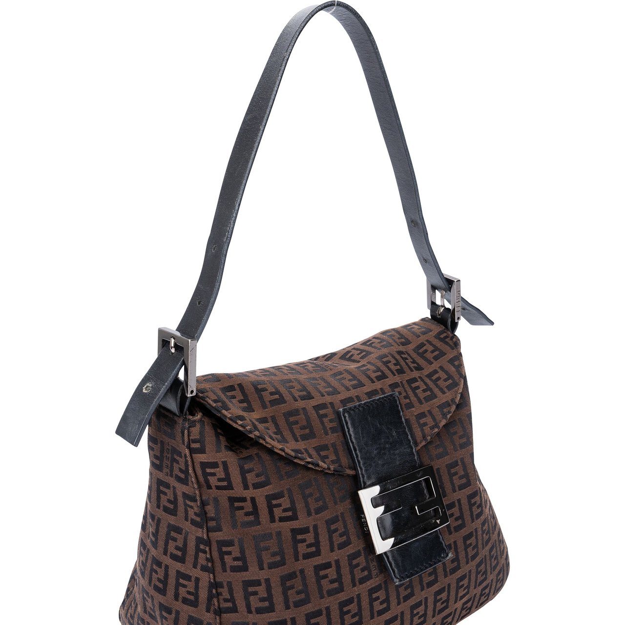 Fendi Fendi FF Monogram Baguette Handbag Divers