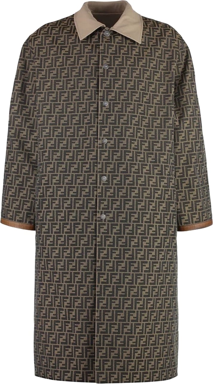 Fendi Reversible Trench Coat Beige