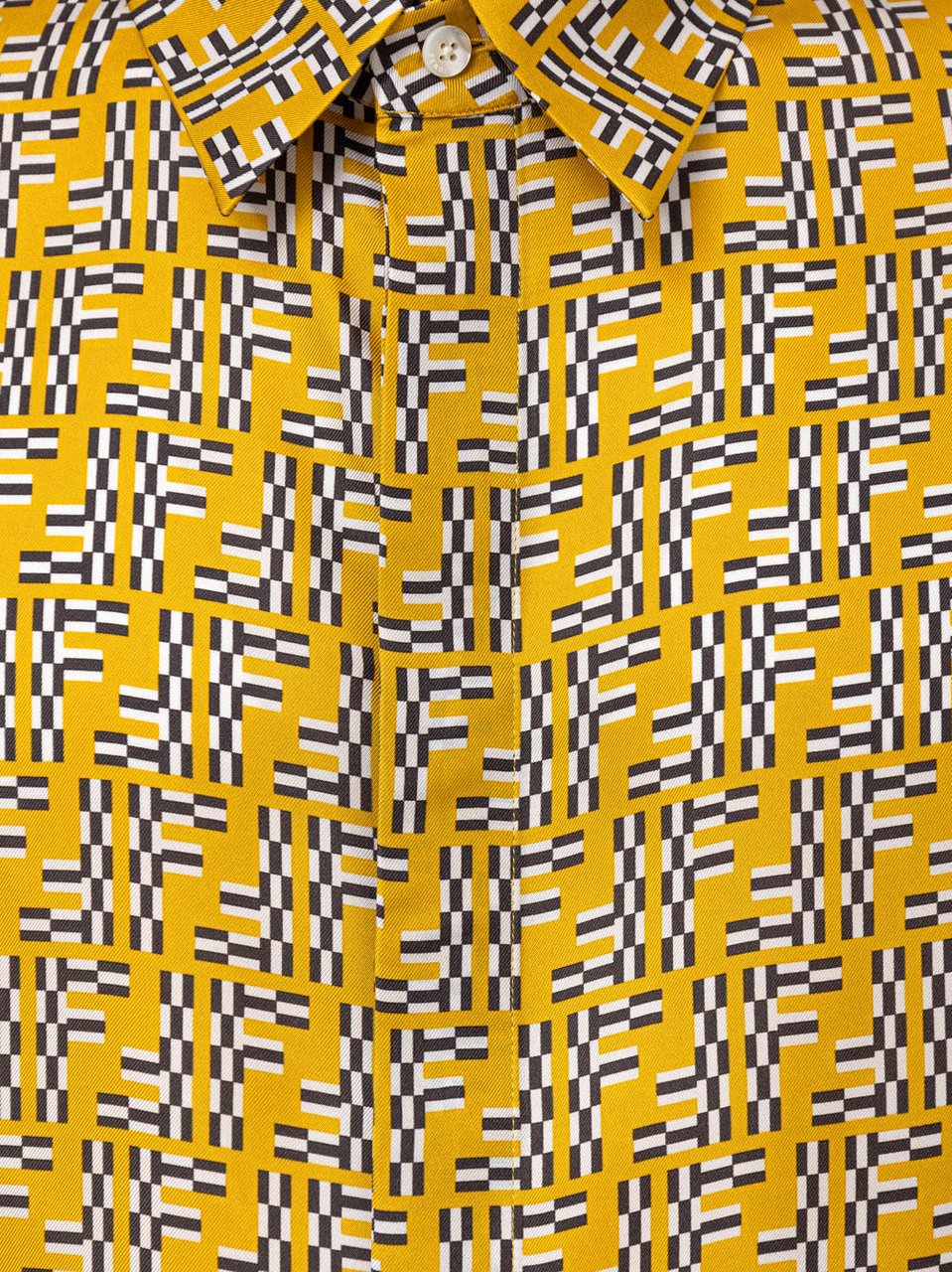 Fendi Shirts Yellow Divers