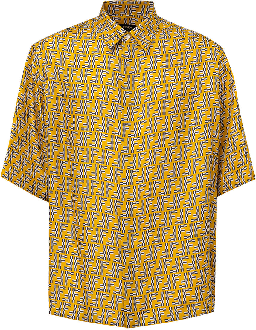 Fendi Shirts Yellow Divers