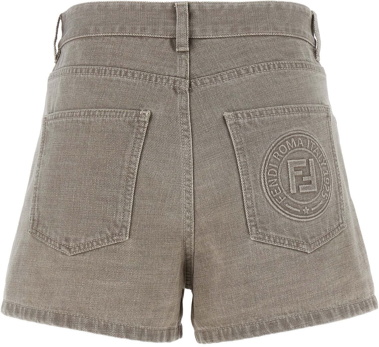 Fendi Beige Cotton Bermuda Shorts Beige