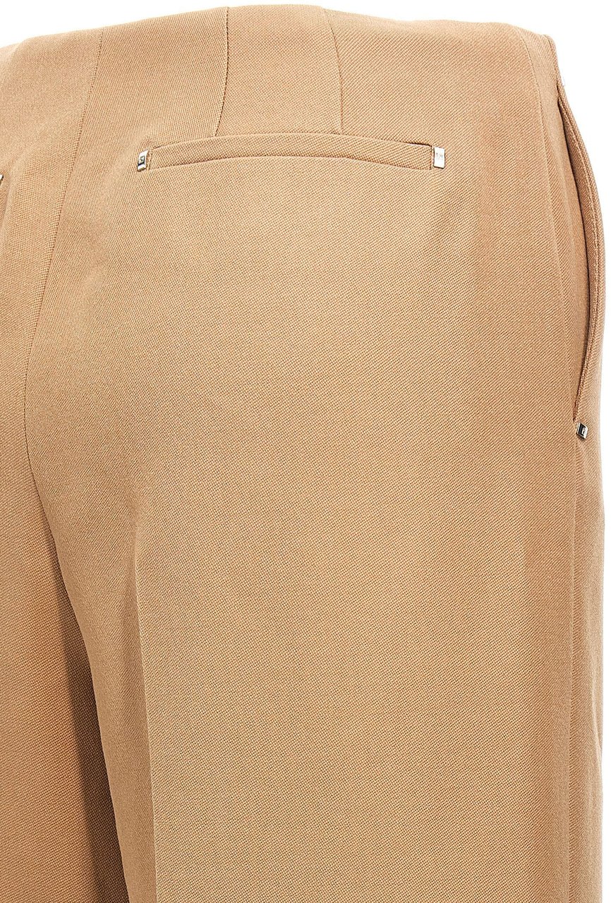 Fendi Beige Wool Dress Pants Beige