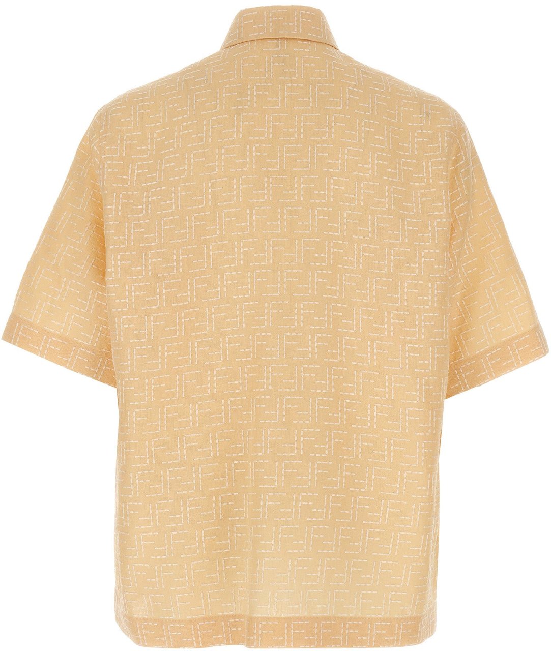 Fendi Beige Linen Blouse Beige