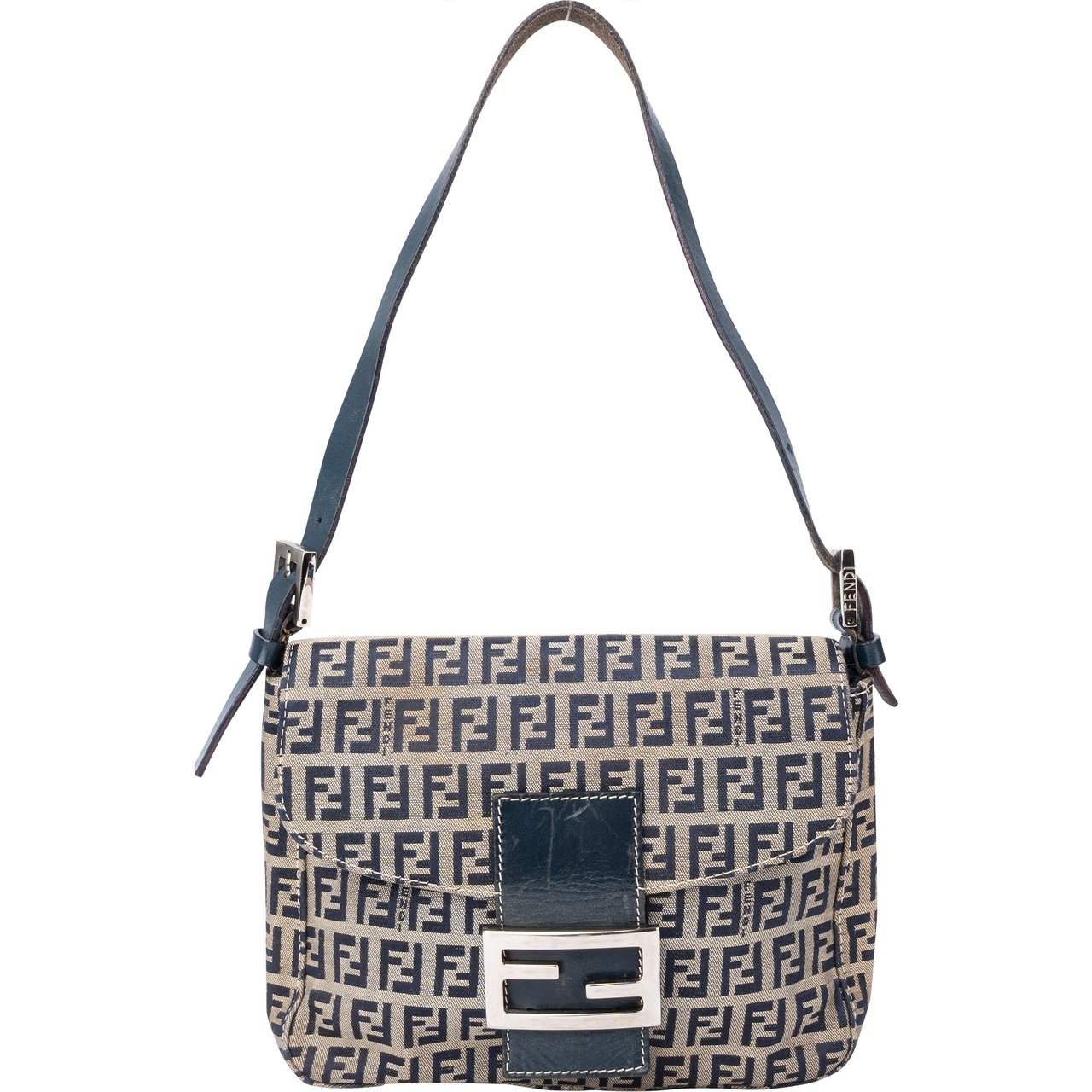 Fendi Fendi FF Monogram Baguette Handbag Divers